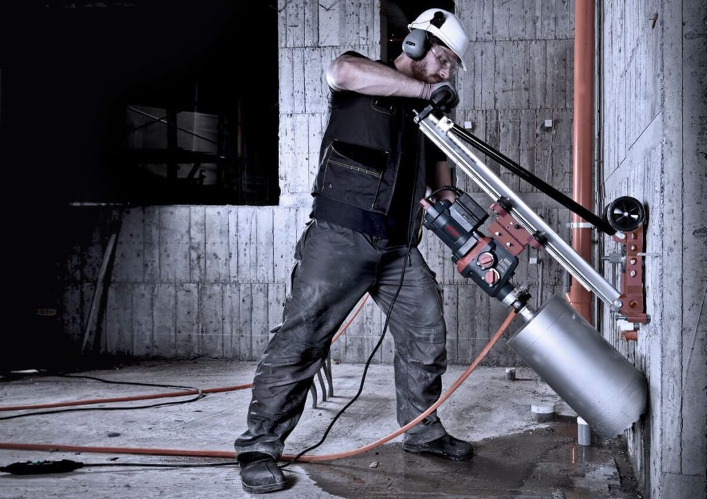 Diamond core drilling 55